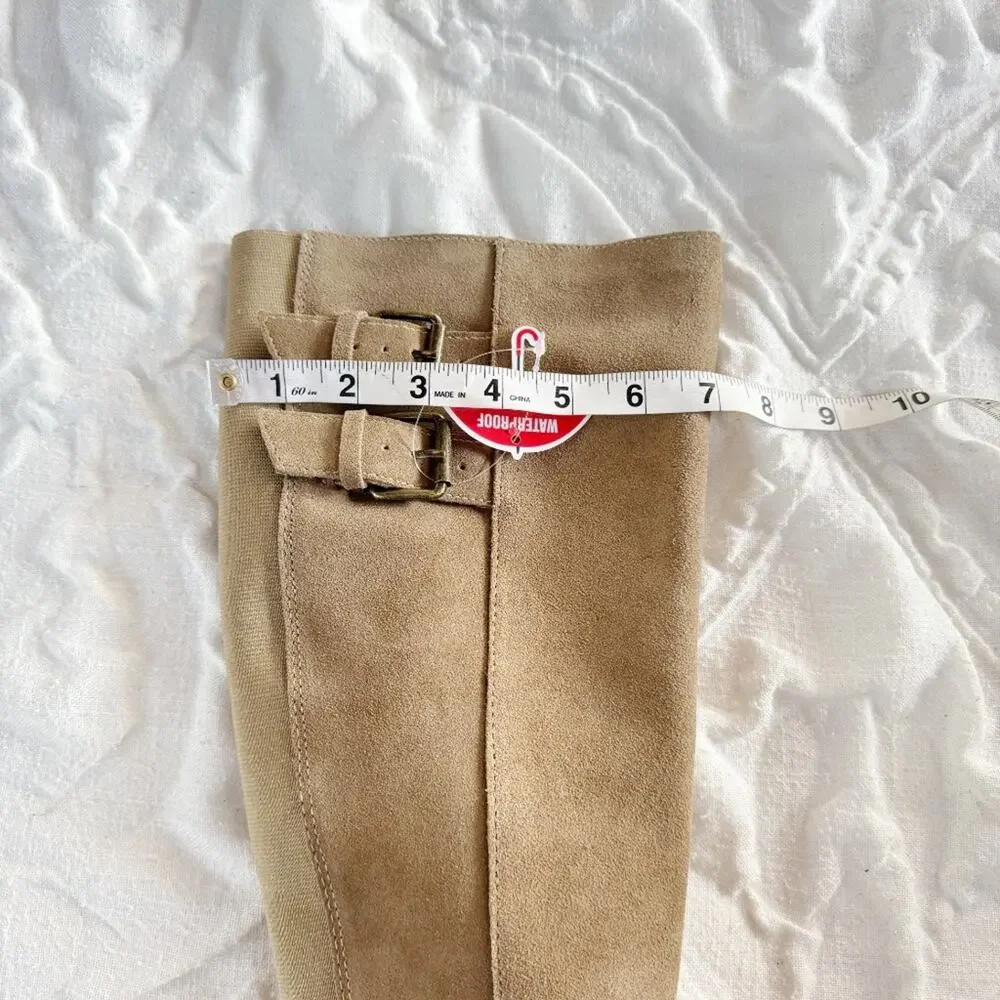 Blondo Reagan Waterproof Knee High Lug Boot Size 6.5 New